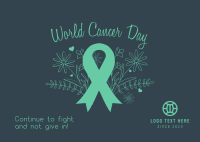 Cancer Postcard example 3