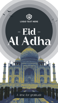 Eid Al Adha Temple Instagram Reel Image Preview
