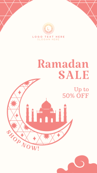 Ramadan Moon Discount Facebook Story