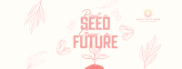 Earth Day Seed Planting Facebook Cover