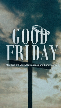 Crucifix Good Friday Facebook Story