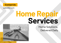 Home Repair Services Postcard