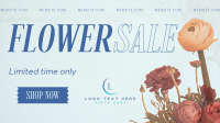 Flower Boutique  Sale Animation