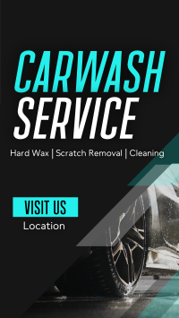 Cleaning Car Wash Service Facebook Story