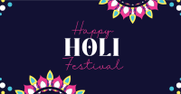 Holi Festival Facebook Ad