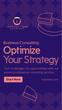 Professional Business Consulting Instagram Reel Image Preview