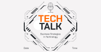 Tech Talk Podcast Facebook Ad