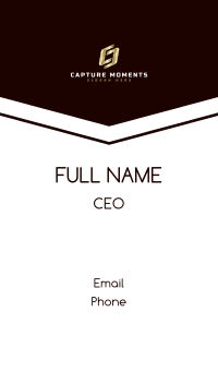 Premium Startup Letter C Business Card Image Preview