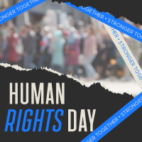 Advocates for Human Rights Day Linkedin Post