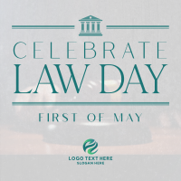 Law Day Celebration Instagram Post Design