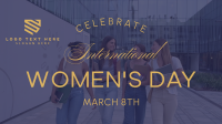 Celebrate Women's Day Animation