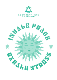 Peace Relax Day Poster