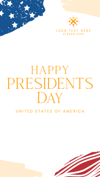 USA Presidents Day Instagram Story