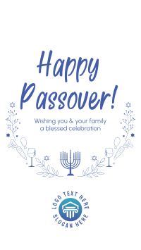 Celebrate Passover Facebook Story