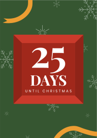 Christmas Box Countdown Flyer