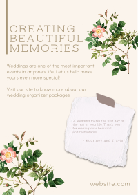 Creating Beautiful Memories Flyer