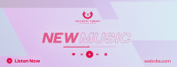 Bright New Music Announcement Facebook Cover Image Preview