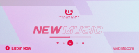 Bright New Music Announcement Facebook Cover