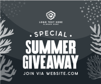 Corals Summer Giveaway Facebook Post