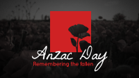 Anzac Remembrance YouTube Video