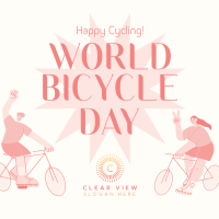 World Bike Day Instagram Post