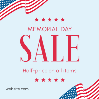 Memorial Day Sale Instagram Post