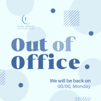 Out of Office Corporate Instagram Post Image Preview