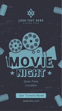 Movie Night Tickets Facebook Story