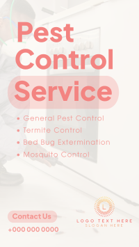 Minimalist Pest Control Facebook Story