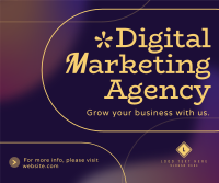 Contemporary Marketing Agency Facebook Post