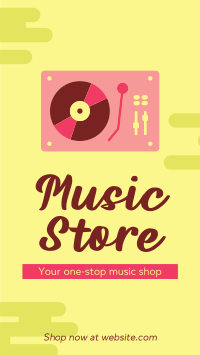 Premium Music Store Facebook Story