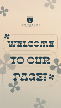 Generic Welcome Page Instagram Reel Design