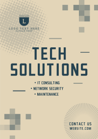 Pixel Tech Solutions Poster