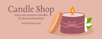 Candle Shop Promotion Facebook Cover