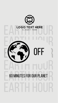 Earth Switch Off Instagram Story