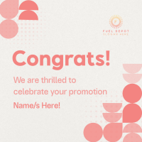 Congratulatory Promotion Corporate Instagram Post Image Preview