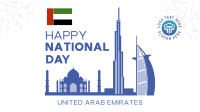 UAE National Day Landmarks Facebook Event Cover