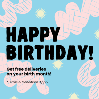 Birthday Delivery Deals Instagram Post
