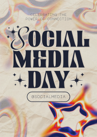 Modern Nostalgia Social Media Day Poster