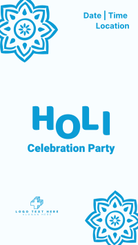 Holi Fest Get Together Instagram Story