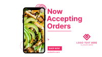 Food Delivery App  Facebook Event Cover