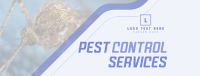 Straight Forward Pest Control Facebook Cover