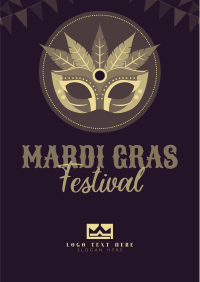 Mardi Gras Festival Flyer