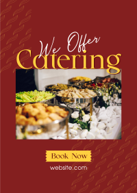 Dainty Catering Provider Poster