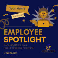 Employee Milestone Spotlight Instagram Post Image Preview