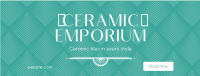 Ceramic Emporium Facebook Cover Design