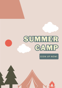 School Summer Camp  Poster