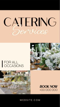 Elegant Catering Service TikTok Video