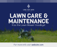 Lawn Care and Maintenance Facebook Post