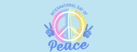 Peace Day Symbol Facebook Cover